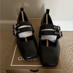 Double Strap Black Dolce Vita Mary Janes